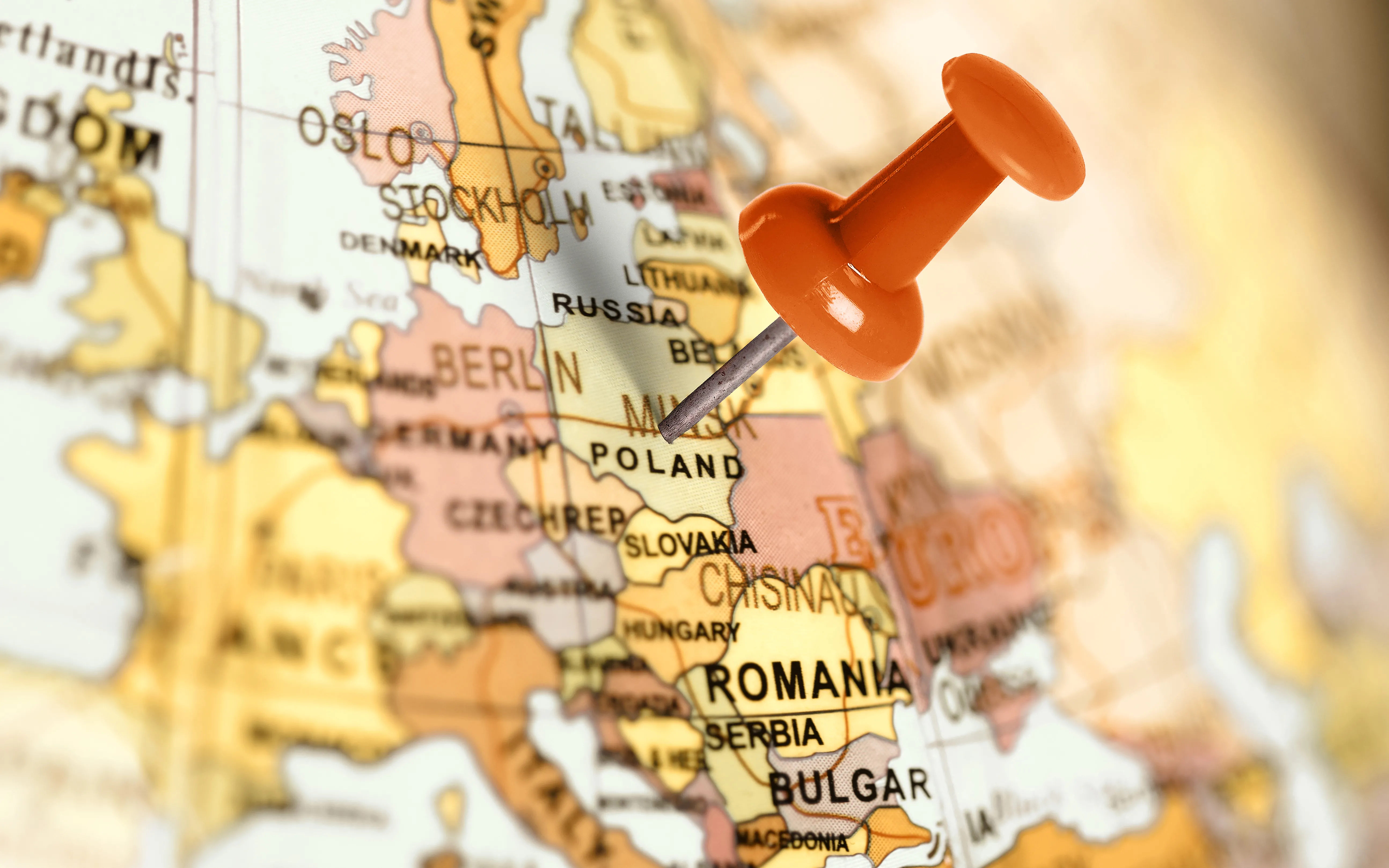 Carte Pologne